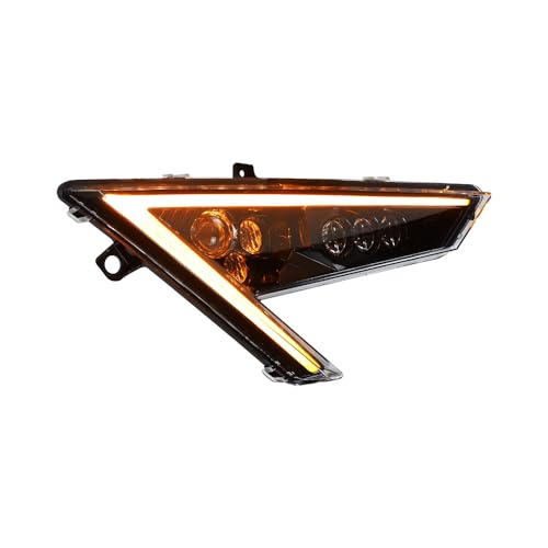 Akmties RZR Pro XP Led Headlights for 2020 2021 Polaris High low beam with DRL White Amber Plug and play by Akmties - Image 8