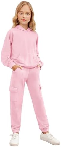 Arshiner 2 Pieces Outfits Girls Tie Dye Sweatsuit Pant Sets Long Sleeve Athletic Sweatshirts and Sweatpants with Pockets 2 31XdgMlo+eL. AC