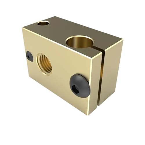 Bloc chauffant V6 imprimante 3D hotend E3D amélioration extrusion laiton