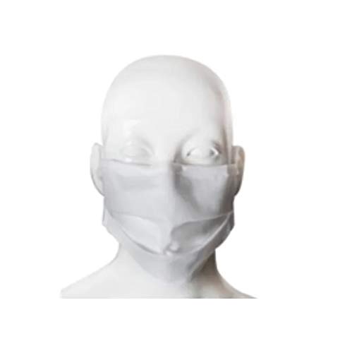 3 Pçs Máscara a prova de pó dupla camada anatômica c/clips nasal - Envio Imediato!