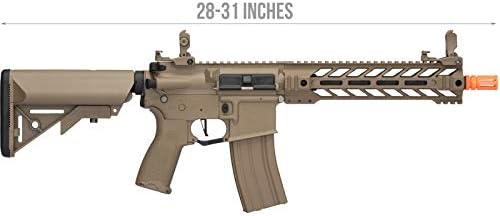 Lancer Tactical Enforcer Hybrid Gen 2 Battle Hawk Airsoft AEG Rifle HIGH FPS TAN 395 FPS