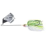 Goture Buzzbait Topwater Bass Lures Swimbait Hand-Made Dense Silicone Skirts for Bass Pike Walleye Fishing 3/0 Hook 0.56oz