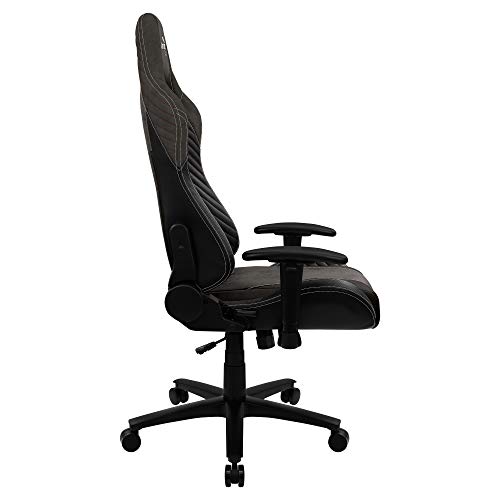 Aerocool-BARON-Silla-Gaming-AeroSuede-Transpirable-Respaldo-Ajustable-Negro