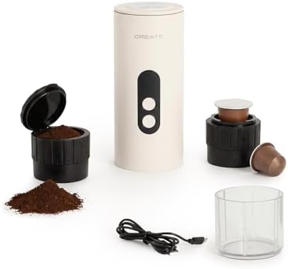 CREATE / THERA MOVE/Cafetera express portátil para cápsulas y caf...