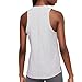 Nike Womens Dri-FIT One Luxe Fitted Tank Top Particle Grey/Heather Size Large