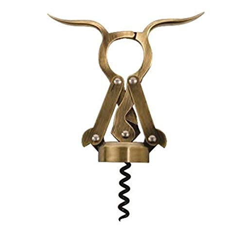 Franmara 2077-BX Antique Finish Late 19th Century Style Empire Double-Lever Corkscrew