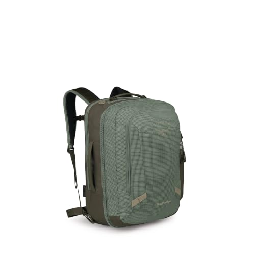 Image of Osprey Transporter Travel Pack 36 Pine Leaf, Green OS | travel backpack, carry on bag, laptop sleeve, personal item, Green color, OS size