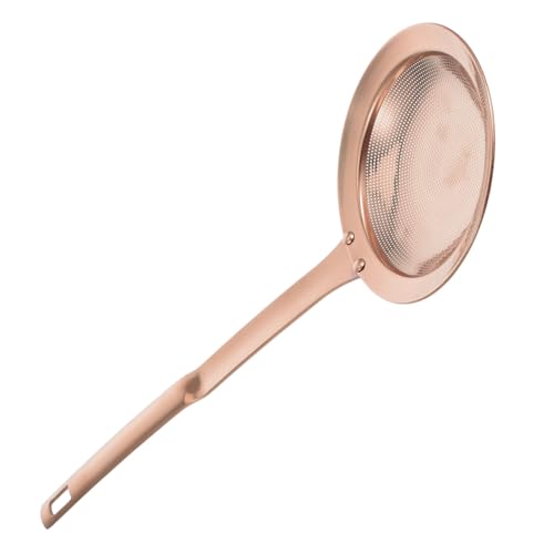 La mejor selección de Espumaderas los 5 mejores. 41 ABOOFAN Cuchara De Grasa De Acero Inoxidable Drenaje Cuchara Espumadera Coladores De Malla Fina Cocinando Colador De Filtro De Aceite Filtrar Ranurado Rozando Rose Gold