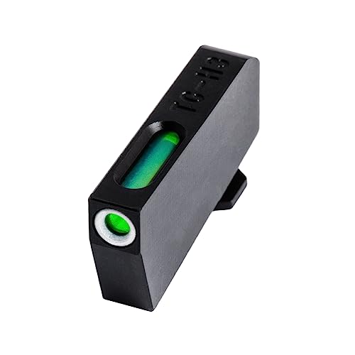 Image of TRUGLO TFX Handgun Sight | Durable Shock-Resistant Compact Brightly Glowing Tritium & Fiber-Optic Xtreme Day /Night Sight for Handguns