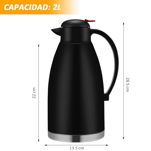 Consejos para Comprar Jarra Termica para Cafe los mejores 10. 8 Imagen adicional