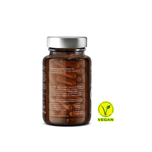 Zimtkapseln Clav N°9 Sugar Fix mit 400 mg Zimt zur Blutzuckerregulation
