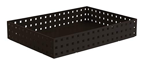 ライクイット 収納ケース ブラウン W25×D35×H6.3 9039