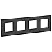 Marco 4 elem. Pure Cristal Negro