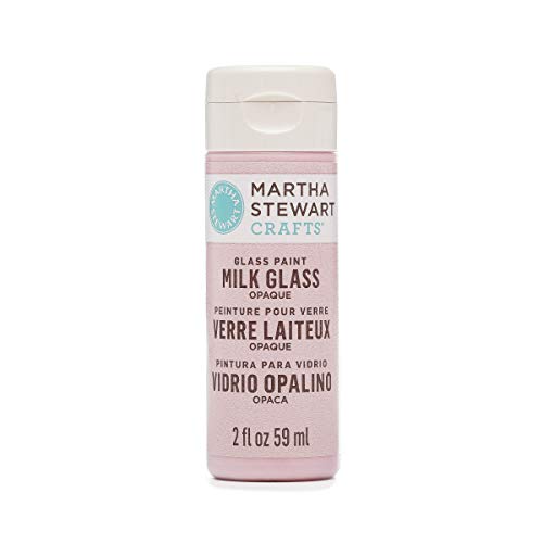 MARTHA STEWART Opaque Milk Glass Roseite, 2 oz Paint