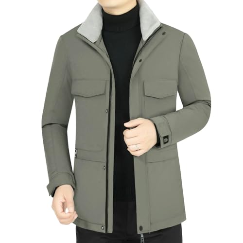 Doudoune d'hiver courte homme blouson chaud doudoune épaisse