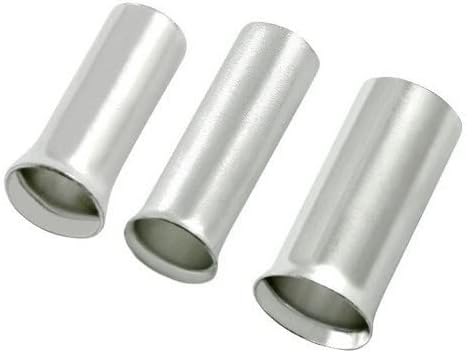 Morris Products 12856 Non-Insulated Ferrules - Din Standard - 12 AWG .591" Length, 500-Pack