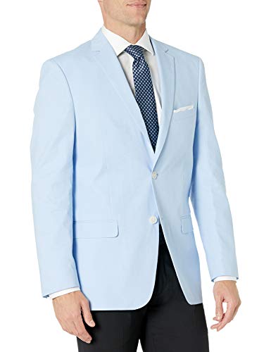U.S. Polo Assn. mens U.s. Polo Assn. Men's Classic 2 Button Coat Sport Jacket, Light Blue, 40 Short US