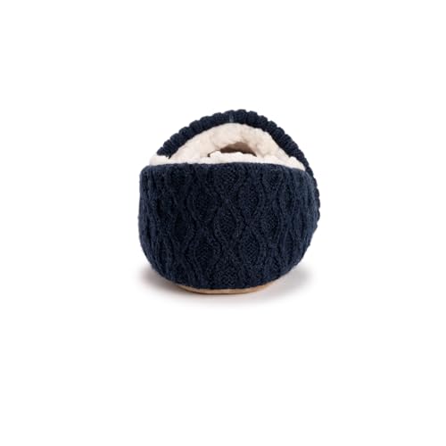 MUK LUKS Women's Flannel Plaid Slipper with Berber Heel3