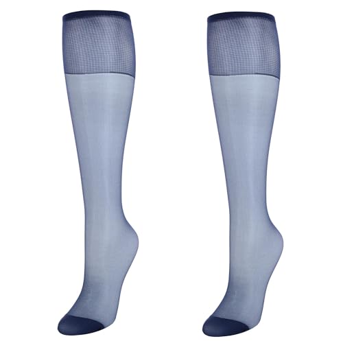 Hanes Women's Silky Reflections Sheer Knee Highs with Reinforced Toe (2 Pack)2