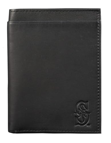 Seattle Mariners Black Leather Traveling RFID Blocking Wallet with 14 total slots/pockets2