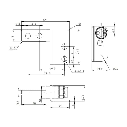 Charnière de couple HG036 pour réparer un écran de PC portable - 6