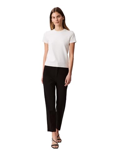 Calvin Klein Jeans Women's Ponte Cropped Straight Pants4