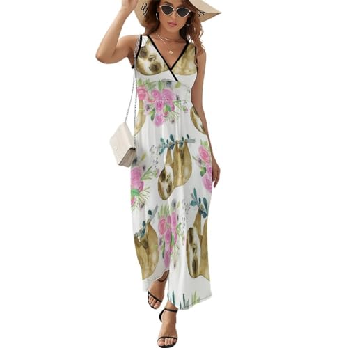 Robe de plage sans manches pour rester au frais et stylée malgré la chaleur