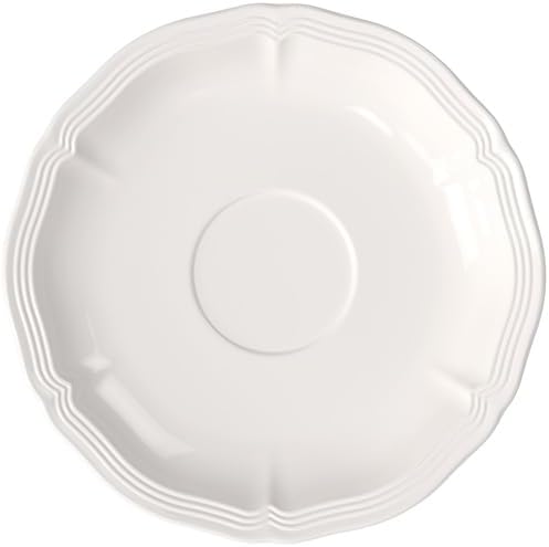 Miniatura 2 de Villeroy & Boch Plato Manoir, Porcelana Premium, Blanco, 15cm5.9in