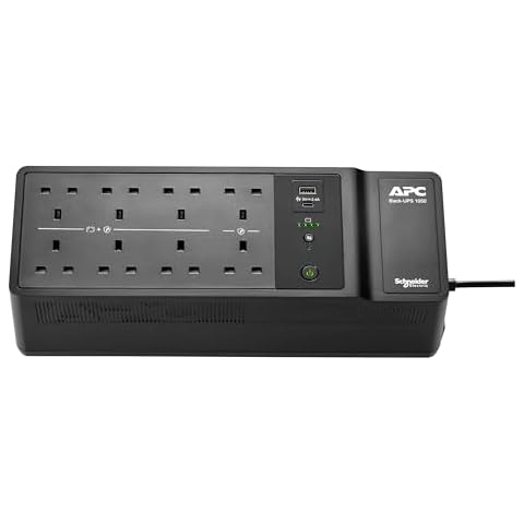 APC 1050VA UPS Battery Backup with USB Ports Cover
