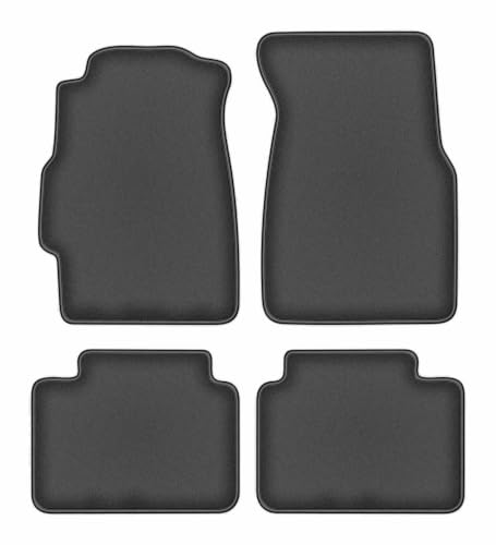 Tapis de sol velours Durban Honda Civic VI voyage en famille confort de route graphite