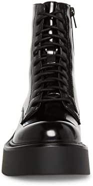 Madden Girl Women's Viviee Combat Boot, Black Box, 7.5 | Image 1