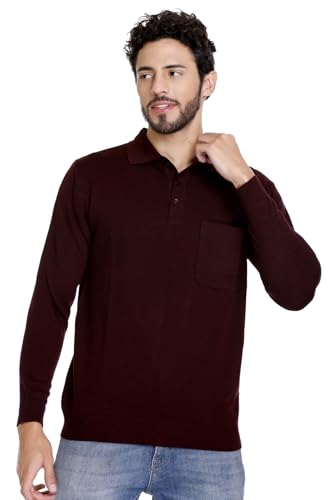 Image of In Love Men's Cotton Blend Warm Winter Wear Top Full Sleeves