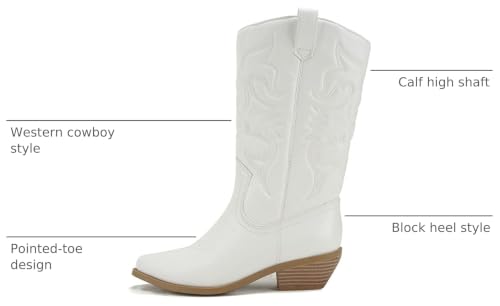 Image of Soda Women's Mug Round Toe Faux Suede Stacked Heel Western Ankle Bootie