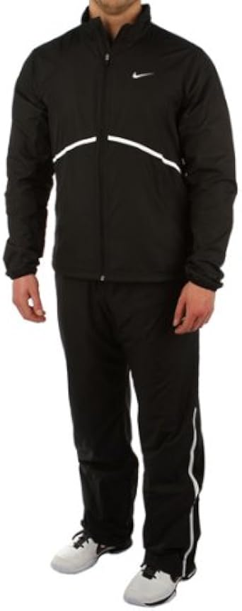 NIKE N.E.T. Tessuto Tuta Riscaldamento Tennis Uomo, Nero, L : Amazon.it:  Abbigliamento