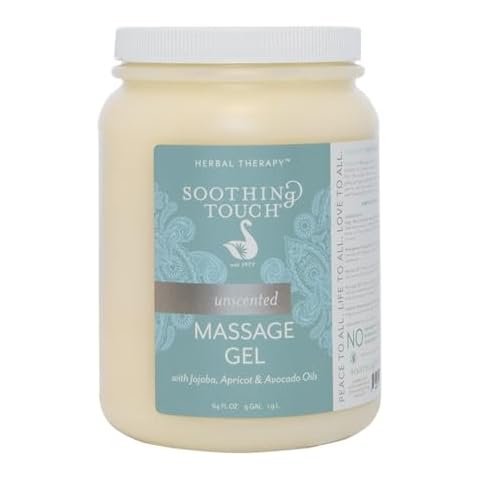 Soothing Touch Massage Gel, Unscented, 64 Ounce Cover