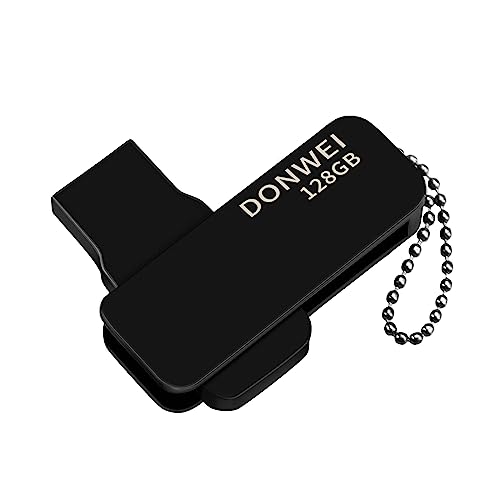 DONWEI Memory Stick 128GB USB Flash Drive Thumb Drive Data Storage USB 2.0 Flash Stick Suitable for Desktop Computers, Laptops and Tablets