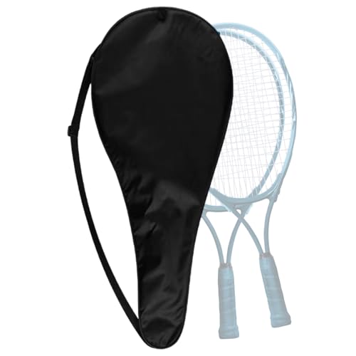 Renchey Bolsa de Raqueta de Tenis, Funda de Almacenamiento de Raqueta de Bádminton, Organizador de Equipo Deportivo con Bandolera para Gimnasio Campo Deportivo Hogar