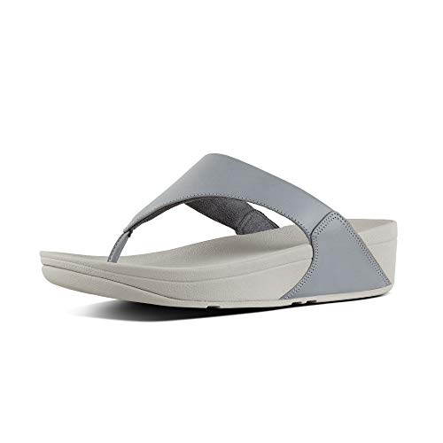 Image of FitFlop Women's Lulu Leather Toe-Post Thong Sandals