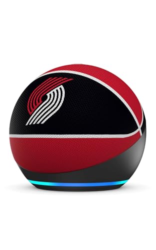 Image of Amazon Echo Dot (newest model) | Officially Licensed NBA Limited-Edition | Portland Trail Blazers