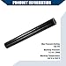 Hihaha Car Straight Coupler Silicone Hose Front Universal Intake Reducer Intercooler Silicone Tube/Inner for Car/Durable 4-Ply 1