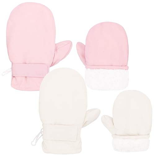 Sea Zaela Baby Toddler Winter Snow Gloves Waterproof Mittens Fleece Lined Infant Baby Boys Girls Winter Warm Gloves 2-4 T
