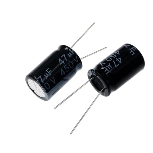 Condensateur électrolytique en aluminium 47uF 450V composant électronique radial 16x25mm