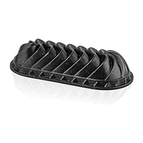HOOZ Kuchenform aus Hochwertigem Gussaluminium für Perfekte Backergebnisse, Backform Antihaftbeschichtet und Spülmaschinenfest Ausgefallene Springform 34 x 15 cm Cover