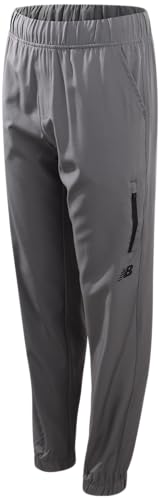 New Balance Boys' Active Sweatpants - Performance Jogger Pants for Boys' - Kids Lightweight Warm Up Track Pants (8-20)