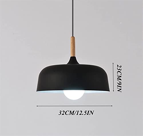 Lustre suspension rétro E27 en aluminium pour éclairage de table - 8