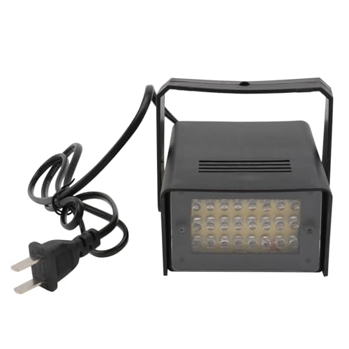 Kisangel 1pc Party Light Stroboscope Lamp Compact Disco Ball Light Bar for Ready to Use Durable Safe for Birthday Holiday Parties US Plug