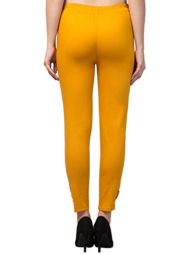 Image of Qute Women's Regular Fit Cotton Blend Casual Trousers (Pack of 1)