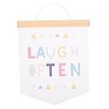 GARIOUANS 読書テーマ 壁掛け ポーチ飾り 教室や 部屋向け 学習促進と創造力