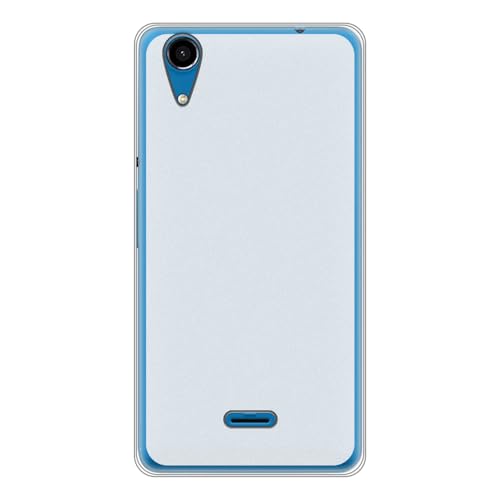 Shantime Coque Souple Compatible avec Wiko Rainbow Lite 4G, Étui Fin Antichoc, Antirayures Flexible avec Bonne Prise en Main(Blanc)