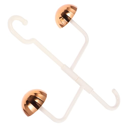 OUNONA 2pcs Handbag Hanger Organizer Space Saving Purse Holder Design for Closet Entryway Bedroom Multi Use Storage Hook for Bags Hats and Clothes